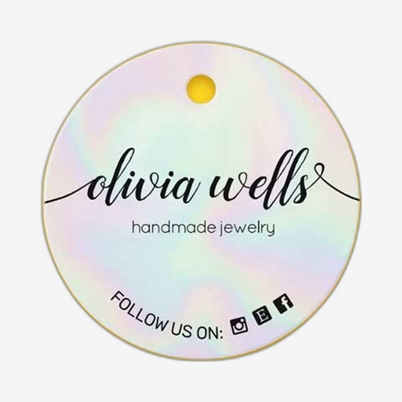 Custom Round Shaped Hang Tags - Image 2