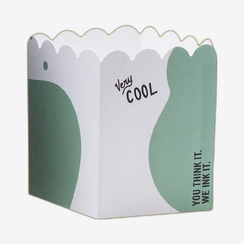 Custom Shaped Inside Outside Printed Popcorn Boxes - Image 4