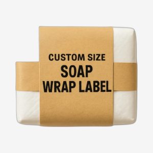 Custom Size Soap Wrap Label