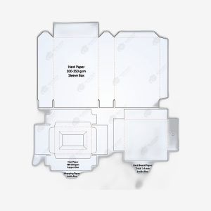 Custom Sleeve And Tray Rigid Box Template