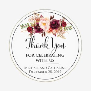 Custom Thank You Stickers