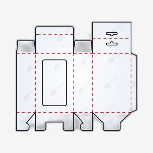 Custom Tuck Top Snap Lock Box Template
