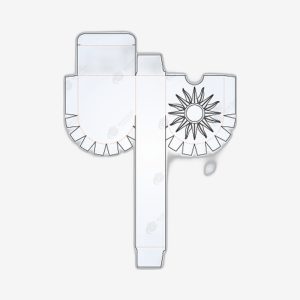 Custom Unique Shaped Box Template