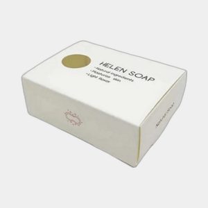 Custom White Soap Boxes