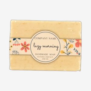 Diecut Soap Bar Label