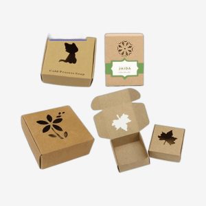 Die Cut Kraft Soap Cartons