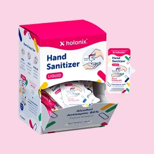 Cardboard Hand Sanitizer Box