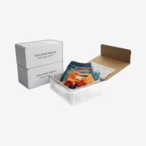 Extra Small Apparel Packaging Boxes Xs