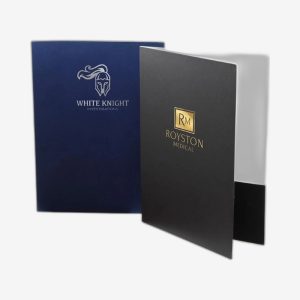 Folders With Foiling
