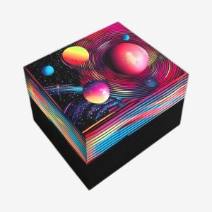 Galaxy Print Bath Bomb Box