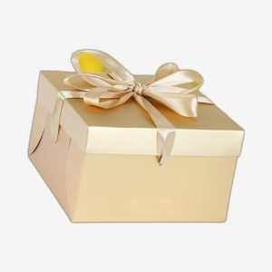 Gold Bakery Boxes