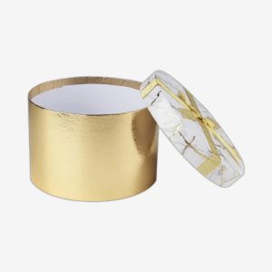 Golden Round Boxes