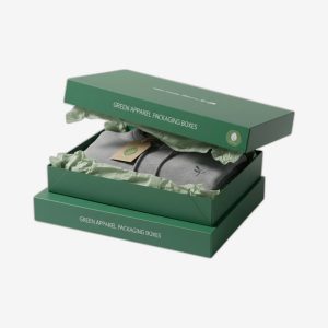 Green Apparel Packaging Boxes