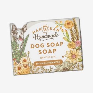 Handmade Dog Soap Packaging