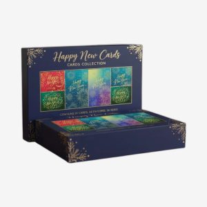 Happy New Year Cards Boxes