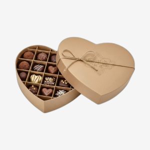 Heart Shaped Kraft Boxes