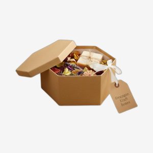 Hexagon Kraft Boxes