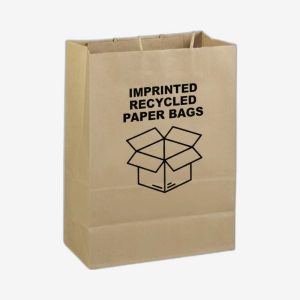 Imprinted Recycled Paper Bags