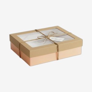 Kraft Boxes With Clear Window