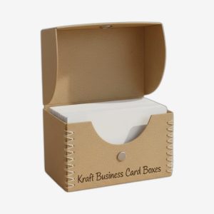 Kraft Business Card Boxes