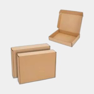Kraft Covered Setup Mailing Boxes