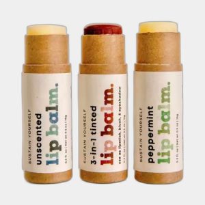 Kraft Lip Balm Labels