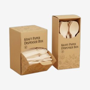 Kraft Paper Dispenser Boxes