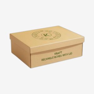 Kraft Rectangle Boxes With Lid