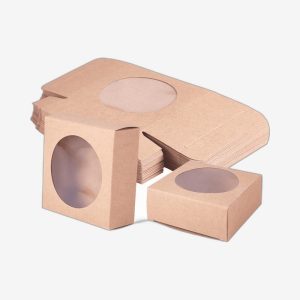 Kraft Round Soap Box