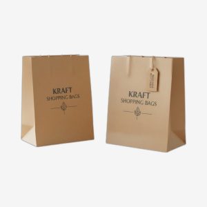 Kraft Shopping Bags