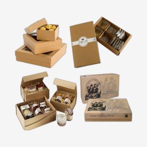 Kraft Thanksgiving Boxes With Custom Printing