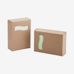 Large Kraft Soap Boxes With Wave Window