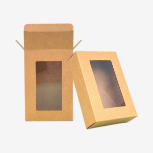 Large Window Kraft Soap Box