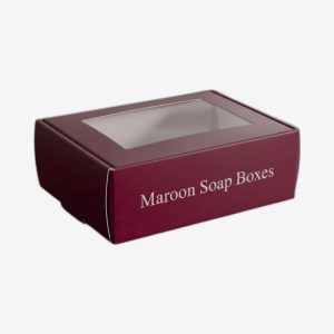 Maroon Soap Boxes