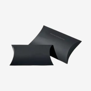 Medium Black Pillow Boxes