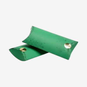 Medium Green Pillow Boxes