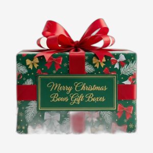 Merry Christmas Bows Gift Boxes