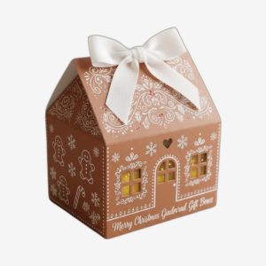 Merry Christmas Gingerbread Gift Boxes