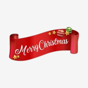 Merry Christmas Ribbon