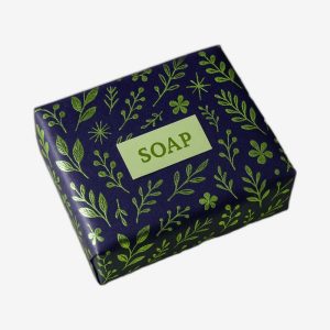 Metallic Foil Print Soap Wrapping Paper