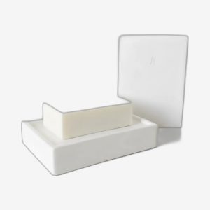 Minimalist White Luxury Soap Box