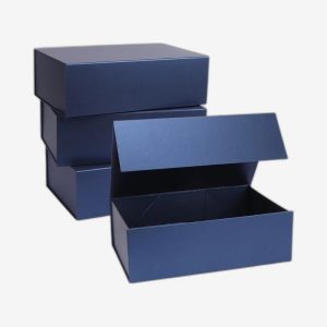 Navy Blue A5 Deep Magnetic Boxes