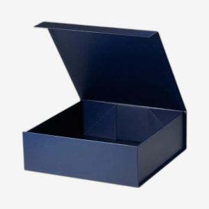 Navy Blue A5 Square Magnetic Boxes
