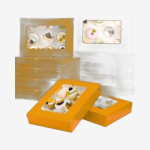 Orange Bakery Boxes