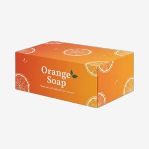 Orange Soap Boxes