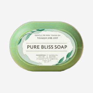 Oval Soap Bar Label