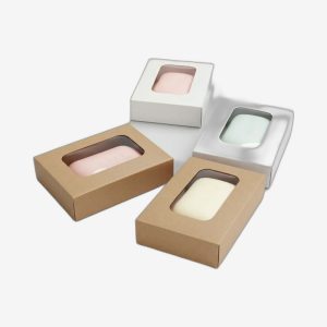 Paperboard Soap Boxes With Window