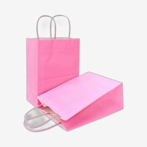 Pink Paper Bags