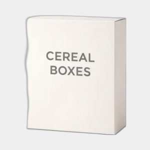 Plain Cereal Boxes