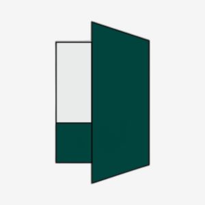 Pocket Folder With Business Card Slit